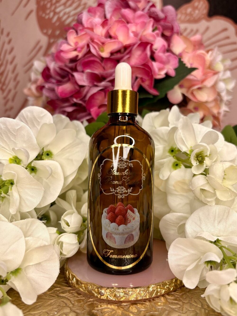 NEW Femmenina Strawberry Pound Cake Dry Body Oil 100 ml